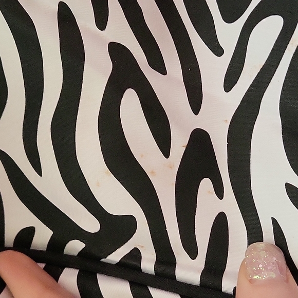 Large Carter zebra print diaper bag - Picture 11 of 11